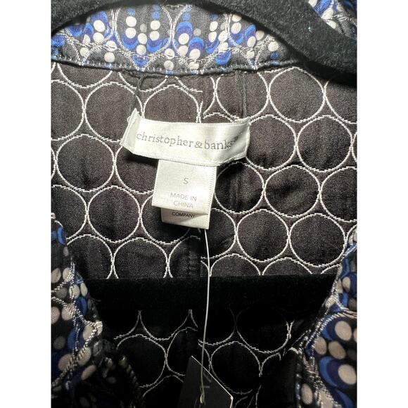 NWT Christopher & Banks reversible quilted vest womens small gorpcore outdoor - Picture 2 of 10